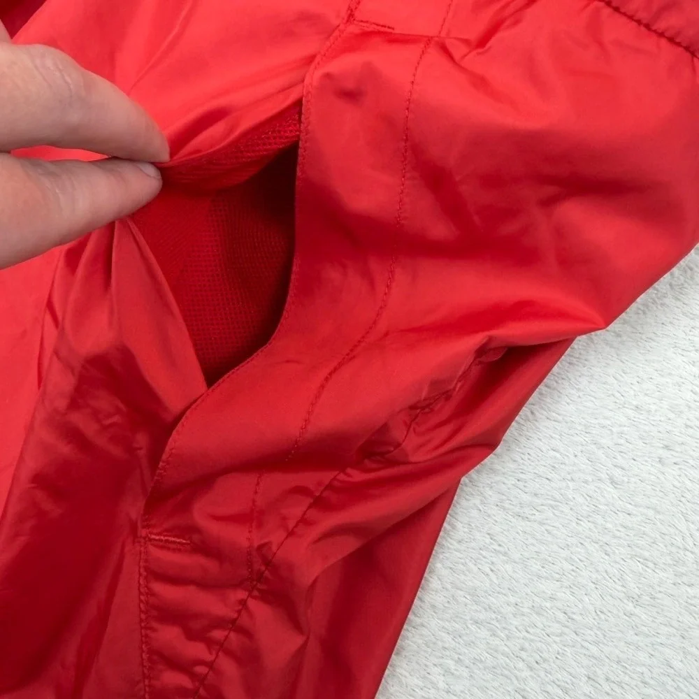 Nike Mens XXL Red Full‎ Zip Hooded Windbreaker Mesh Lining Jacket AA2090-657